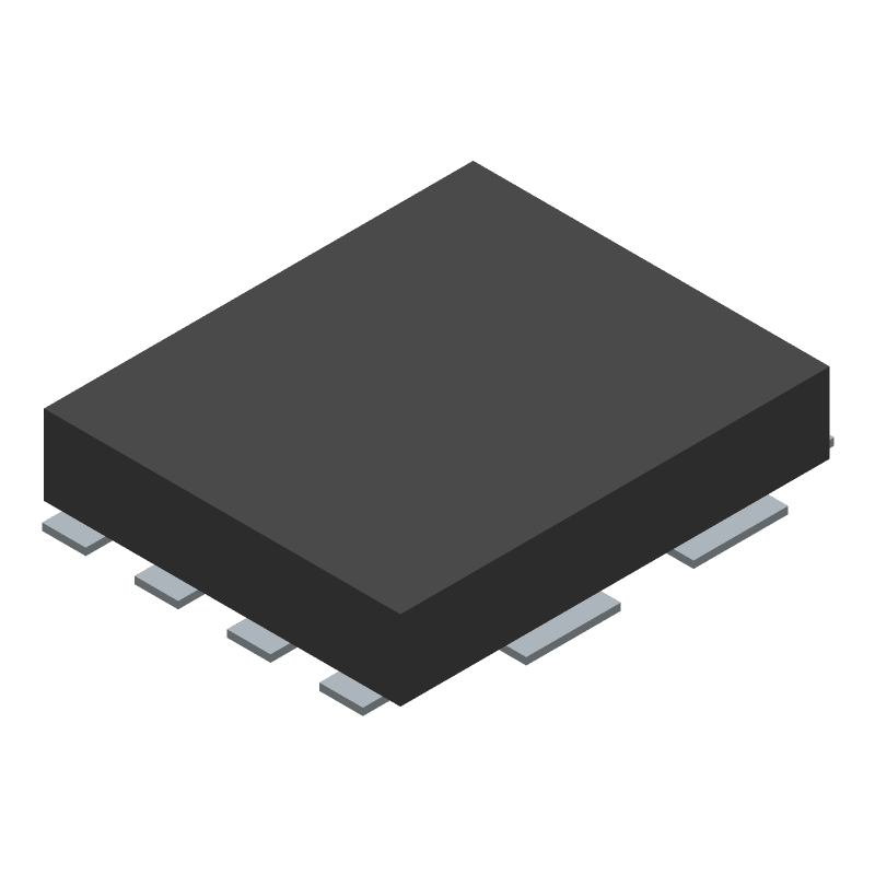 Dual N-Channel Power MOSFET 80 V, 25 A, 25.5 m&Omega;, 1500-REEL