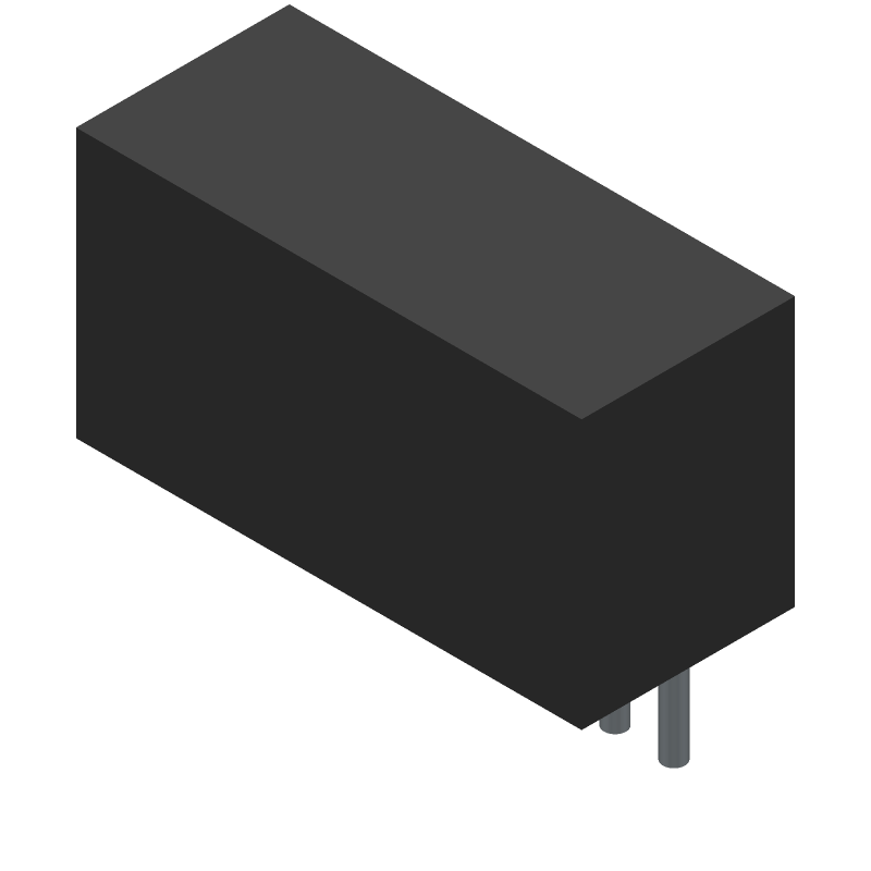 DC-DC Regulated Power Supply Module, 2 Output, 3W, Hybrid, ROHS COMPLIANT, SIP-8/7