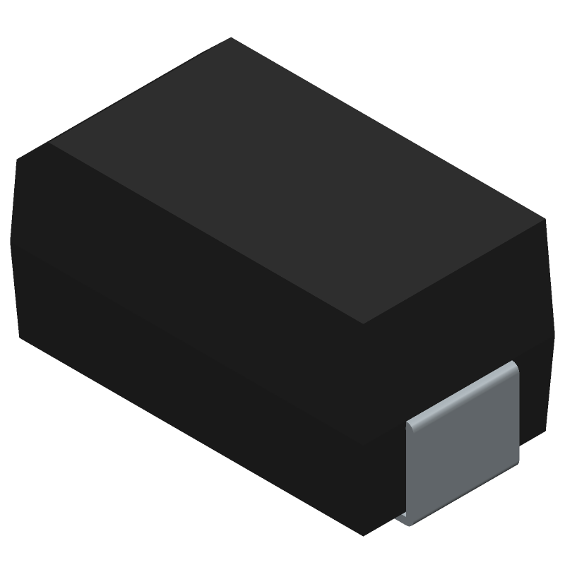 Rectifier Diode, Schottky, 1 Phase, 1 Element, 3A, 60V V(RRM), Silicon, SMA, 2 PIN