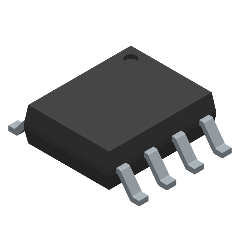 Dual 5MHz RRIO Op Amp, 1.8V/µs, 250µV Offset, 8-Pin SOIC