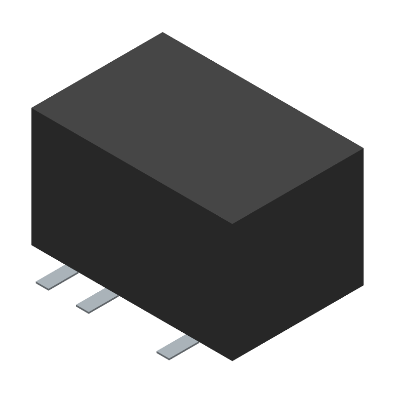 1W 24V Isolated DC-DC Converter, SMD, 1.5kV Isolation