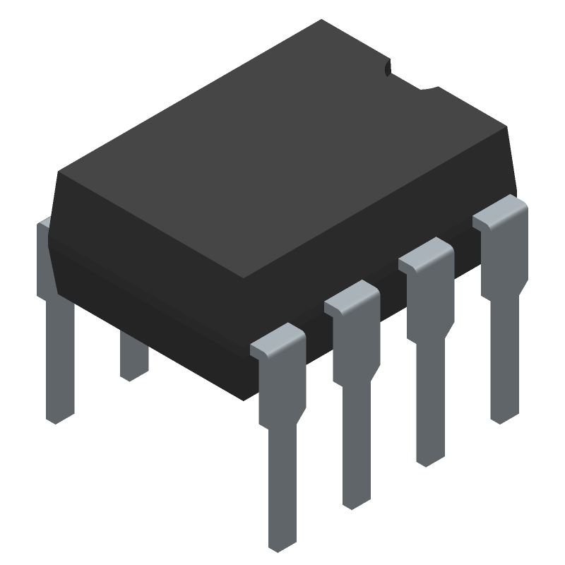2.5 A OUTPUT CURRENT, HIGH CMR, IGBT GATE DRIVE, 8-PIN DIP PHOTOCOUPLER