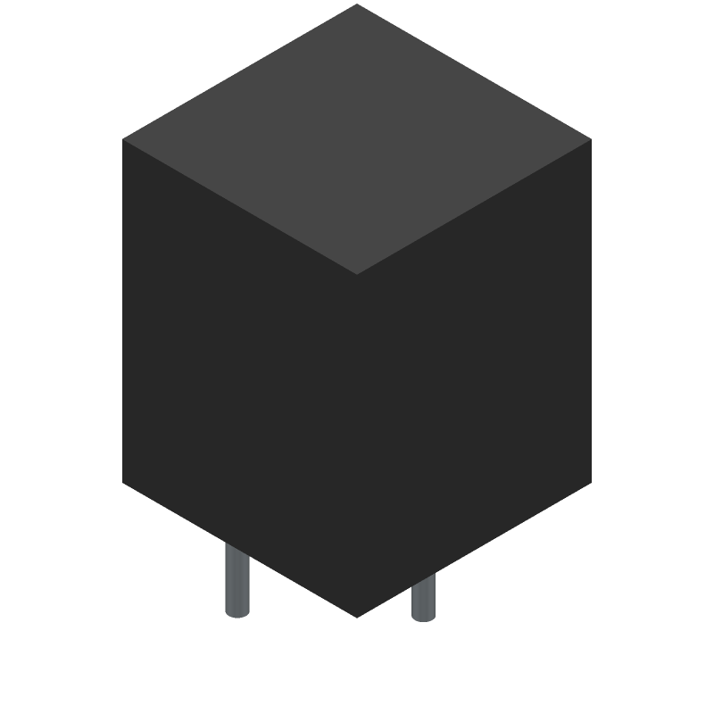 5-Pin Female Circular Connector, Gold Plated, IP67, Through Hole