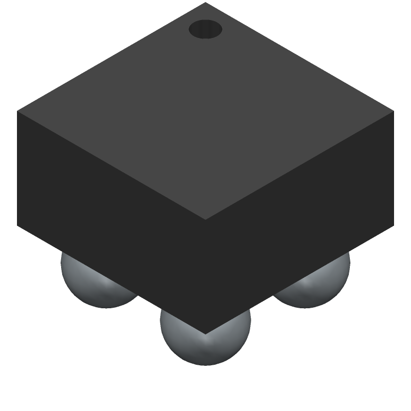 Power Supply Support Circuit, Fixed, 1 Channel, PBGA4, CSP-4