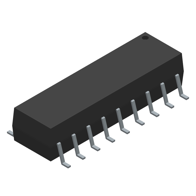 2W 5V 400mA Isolated DC/DC Converter, SOP, 1kV Isolation