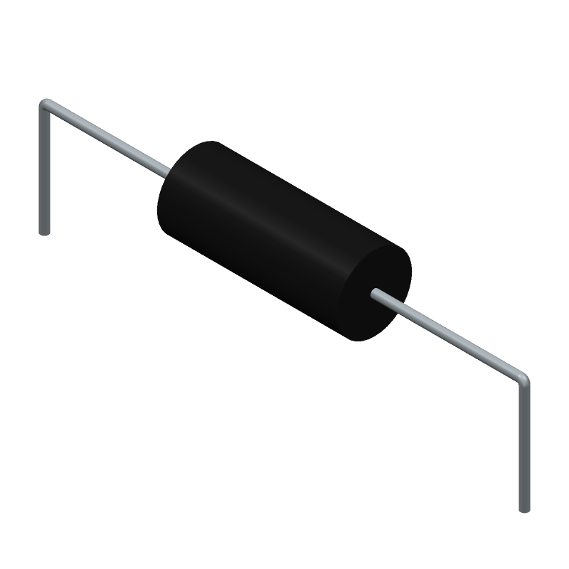 Wirewound Resistor 10R 5W 5% Axial Through-Hole