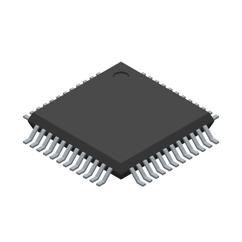 4-Ch 12-Bit DAC, +/-16.5V Out, SPI, TQFP