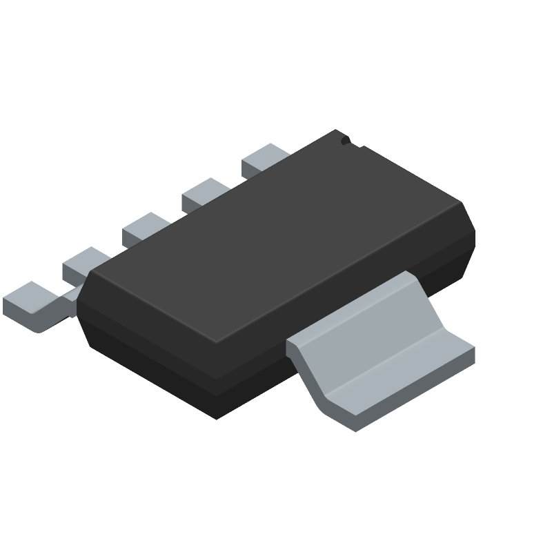 5V Fixed LDO Regulator, 500mA, 250mV Dropout, SOT-223