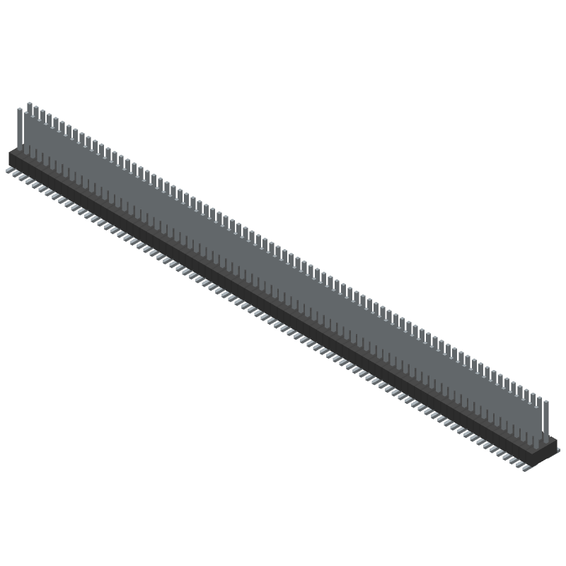 Conn Unshrouded Header HDR 160 POS 0.8mm Solder ST SMD Tube