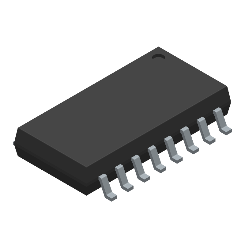 8-Element Isolated Resistor Network, 330 Ohm, 2%, 50V, Thick Film, SOIC