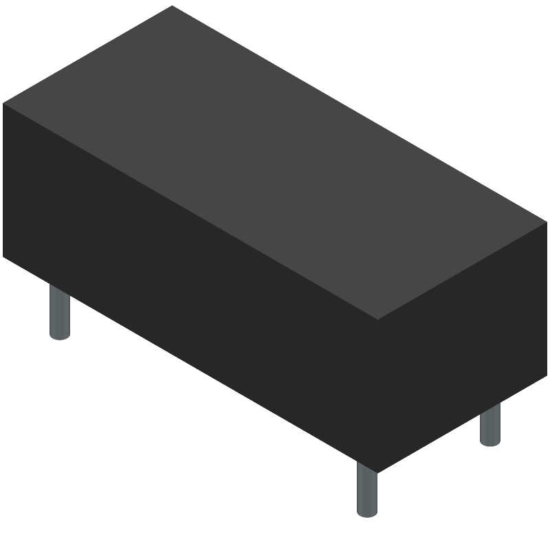 Power Relay 3VDC 8A SPST-NO/SPST-NC(31x14x11.3)mm THT