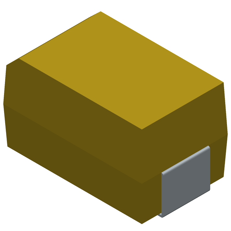 150uF 16V Tantalum Capacitor, SMD, POLARIZED