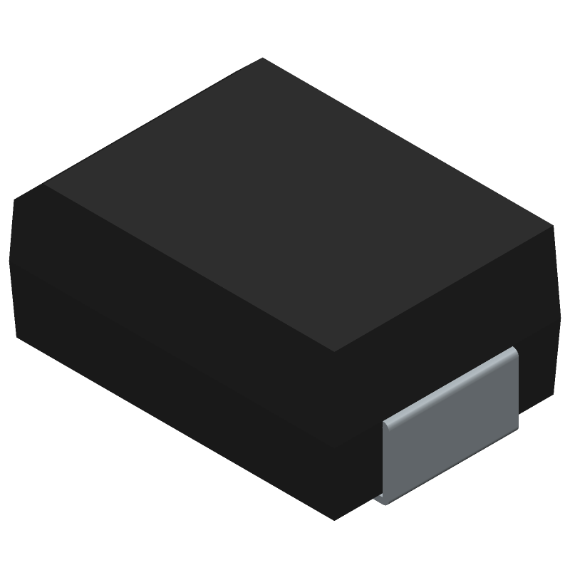 Trans Voltage Suppressor Diode, 600W, 22V V(RWM), Unidirectional, 1 Element, Silicon, DO-214AA, SMBJ, 2 PIN