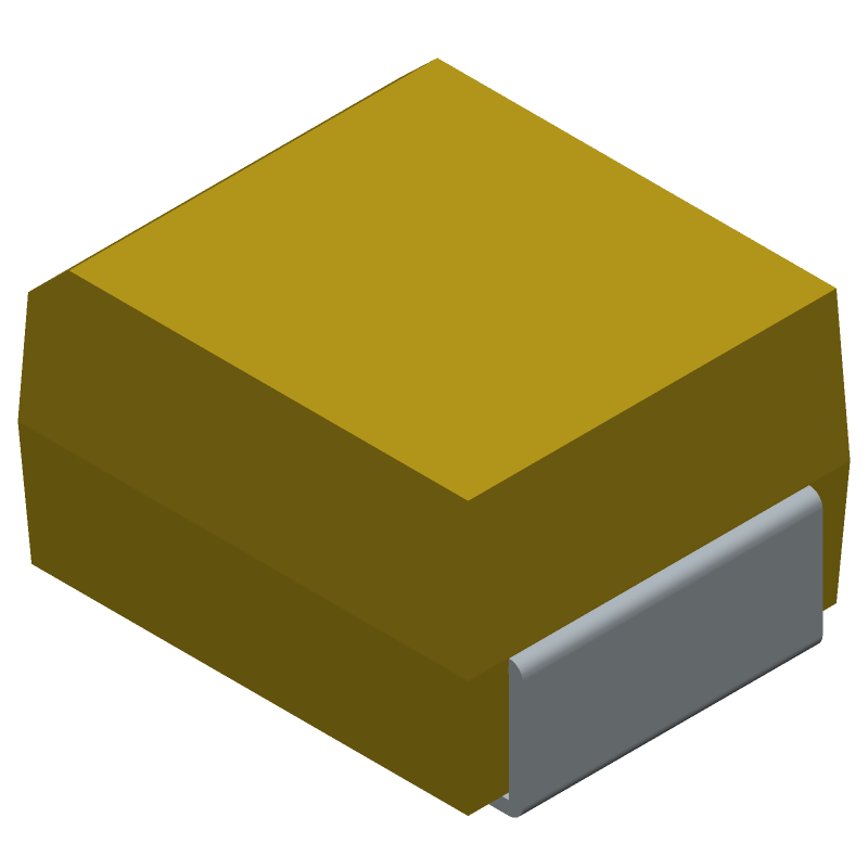 1uF 35V Tantalum Capacitor, 10% Tol, 1.7R ESR, SMD