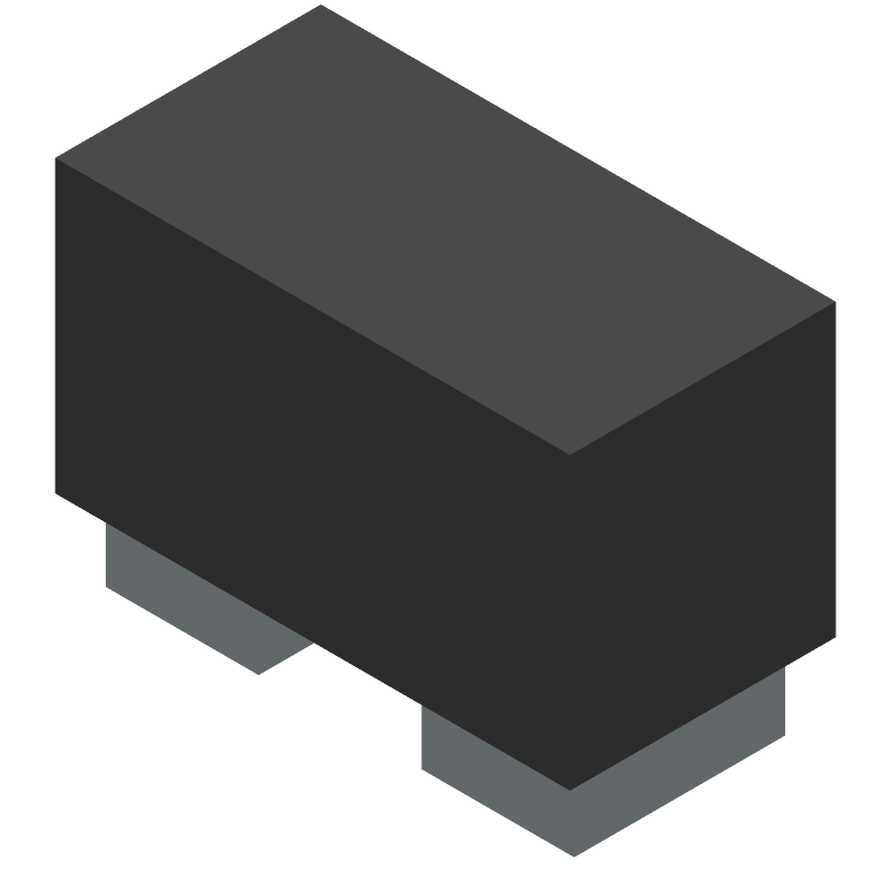 Schottky Rectifier Diode, 30V, 0.1A, 1 Element, Silicon