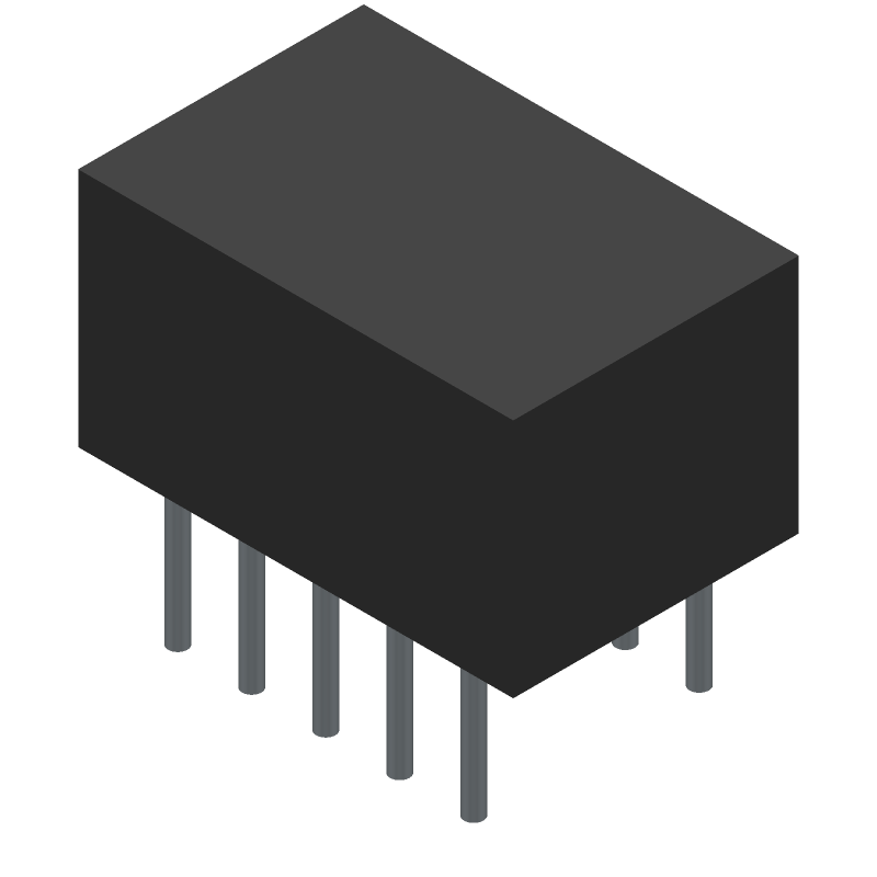 Slide DIP Switch, 5 SPST, 0.15A, 30VDC, Through Hole