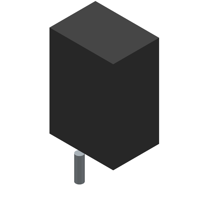 Heat Sink Passive TO-220 Slim Channel Screw Mount Aluminum 25.9°C/W Black Anodized