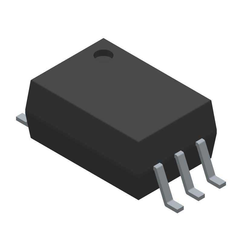 Logic IC Output Optocoupler, 1-Element, 3750V Isolation, SOP-6
