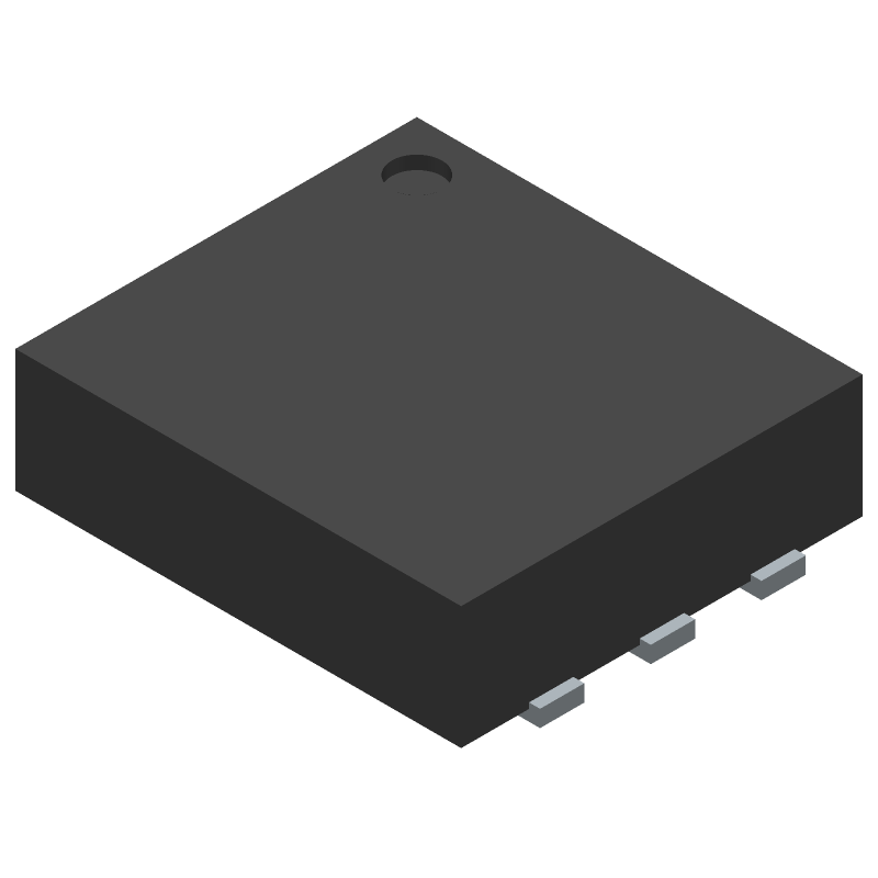 2-Output Fixed LDO Regulator, 1.8V/3.3V, 150mA, DFN-6