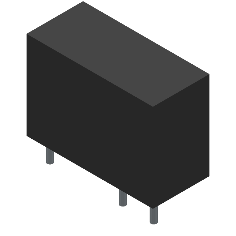 9VDC SPDT General Purpose Relay, 10A, 30VDC/250VAC, Through Hole