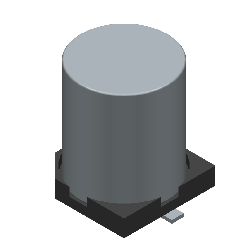 Aluminum Electrolytic Capacitor, Polarized, Aluminum (wet), 16V, 20% +Tol, 20% -Tol, 220uF, Surface Mount, 3333, CHIP