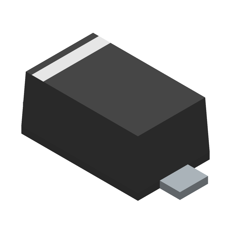 30V 2A Schottky Rectifier Diode, SOD-123, 2-Pin