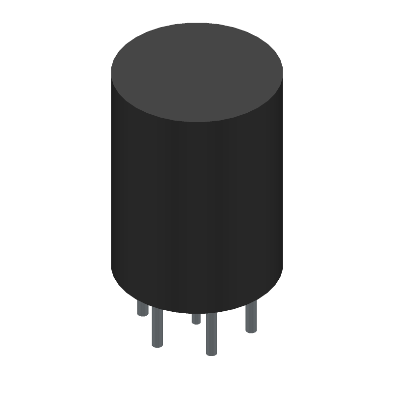Rotary Switch SP6T 60° 220VAC 28VDC PC Pin