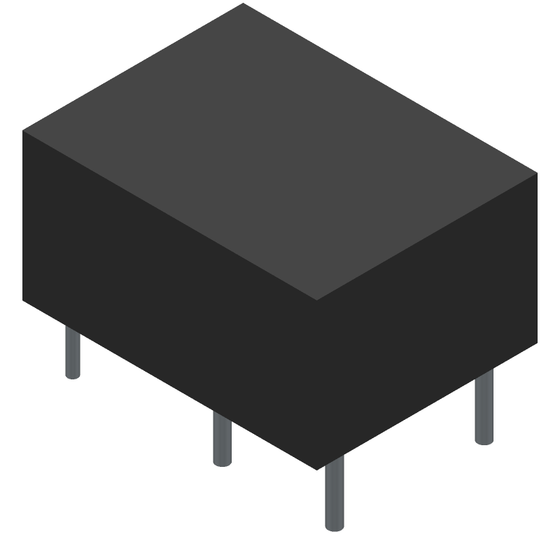 12VDC 8A DPST General Purpose Relay, 2 Form A, AC/DC Output