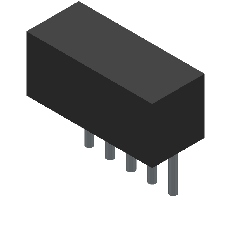 5 Pos 2mm Straight Header, 3A, 100V, Gold Plated Brass