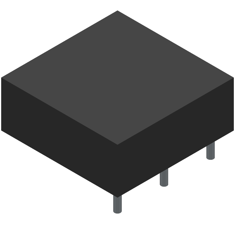 DC-DC Converter, 9-36V In, 2 Out, Board Mount, 6-Pin