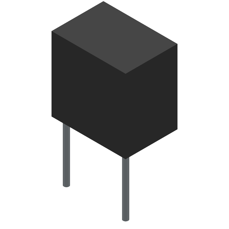 Trimmer Resistor, 500 Ohm, 0.25W, 3-Pin, Metal Foil