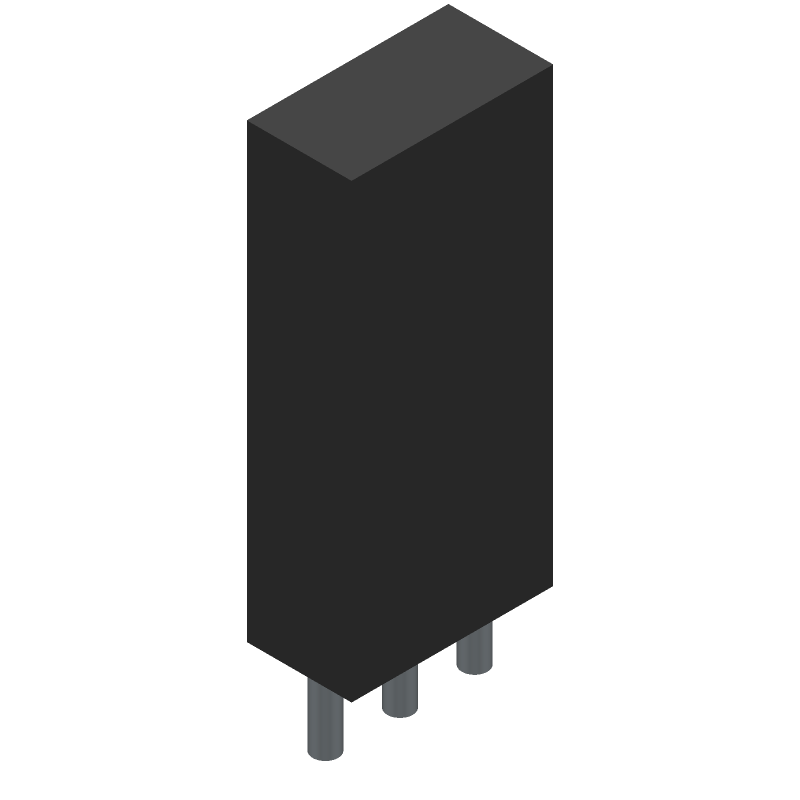 Switch Toggle ON OFF (ON) SPDT Bat Lever PC Pins 6A 250VAC 30VDC PC Mount