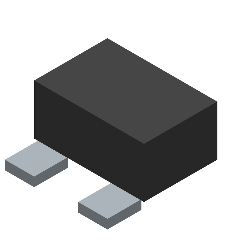 TRANSISTOR 100 mA, 20 V, P-CHANNEL, Si, SMALL SIGNAL, MOSFET, LEAD FREE, VESM, 3 PIN, FET General Purpose Small Signal