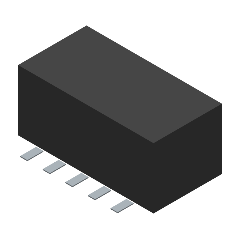 Isolated DC-DC Converter, 5V In, +/-15V Out, 33mA, 1W, SMD