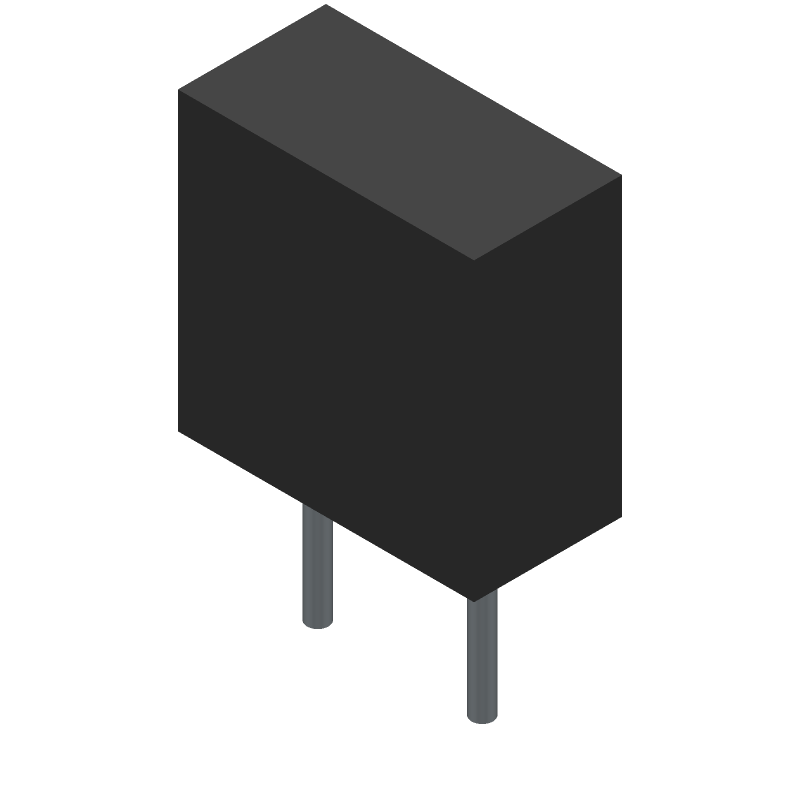 1nF 1kV Ceramic Capacitor, Radial, 10% Tol, 5mm Pitch