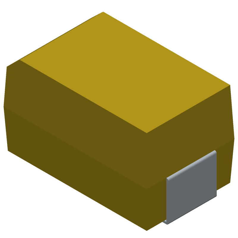 Cap Tant Solid 15uF 50V E CASE 10% (7.3 X 4.3 X 4.1mm) Inward L SMD 7343-43 0.075 Ohm 125°C T/R