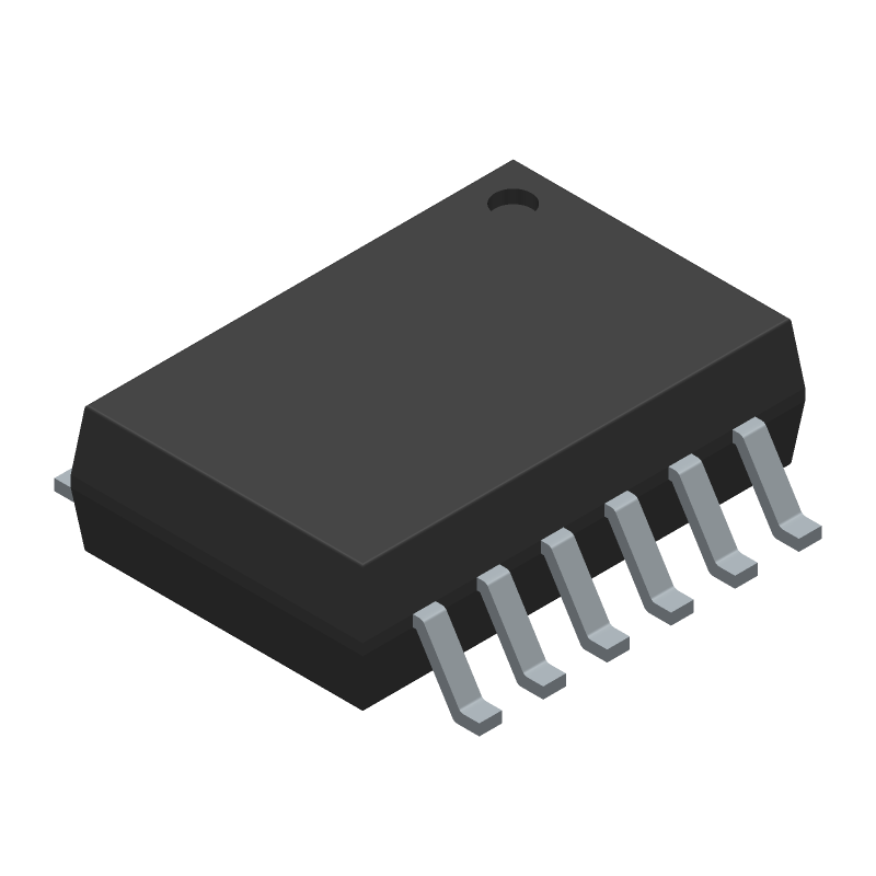 SPST Slide DIP Switch, 6 Pos, SMT, 0.1A, 50VDC