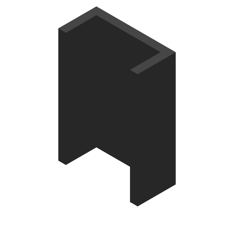 Heat Sink, 32ohm, Fin, U, Transverse, Aluminum, Anodized, ROHS COMPLIANT