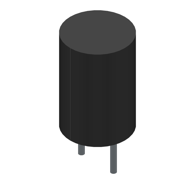 General Purpose Inductor, 1200uH, 10%, 1 Element, Ferrite-Core, RADIAL LEADED
