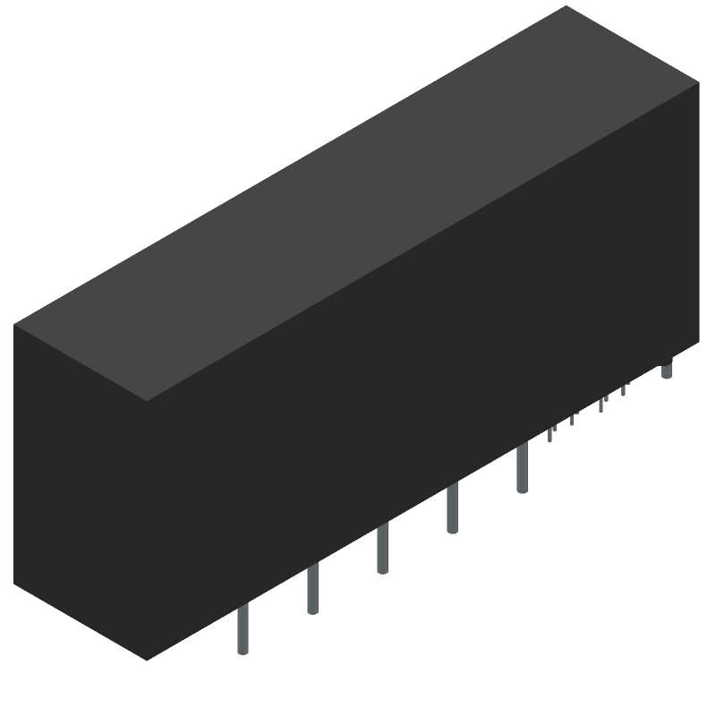 Telecom and Datacom Connector, 40 Contact(s), Right Angle, Press Fit Terminal, ROHS COMPLIANT