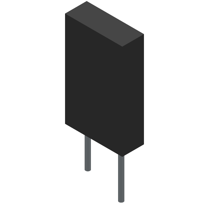 PTC Resettable Fuse, Through Hole Mount, RADIAL LEADED, ROHS COMPLIANT