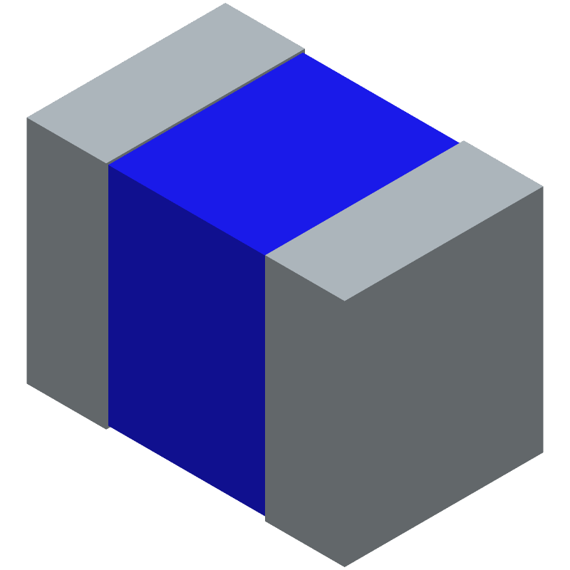 Inductor Power Shielded Multi-Layer 0.1uH 5% 25MHz 20Q-Factor Ferrite 0.3A 0.15Ohm DCR 0805 T/R