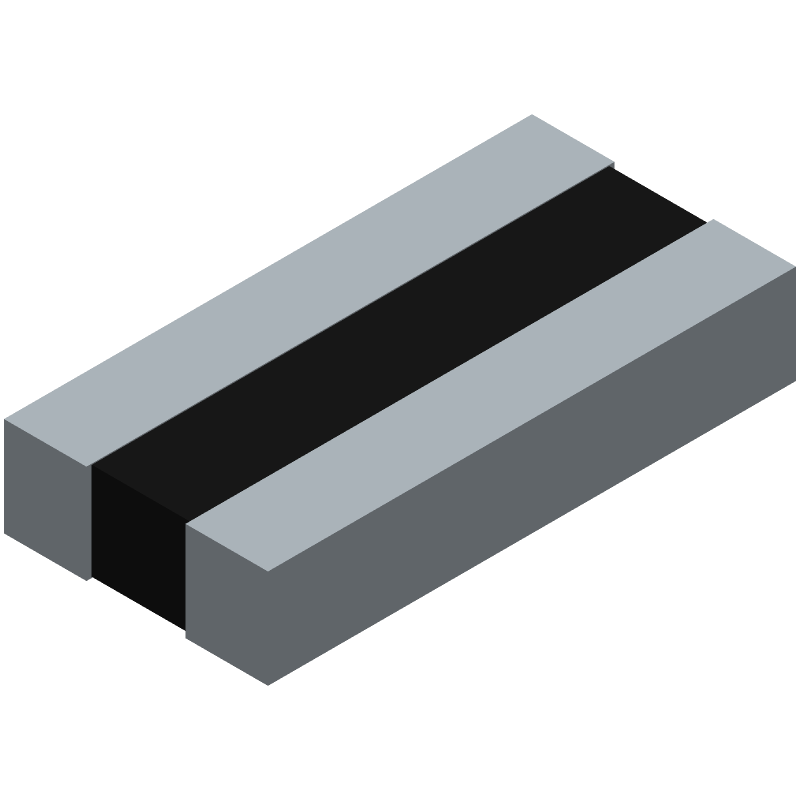 Fixed Resistor, Thin Film, 1W, 0.062ohm, 1% +/-Tol, -50,50ppm/Cel, 1206