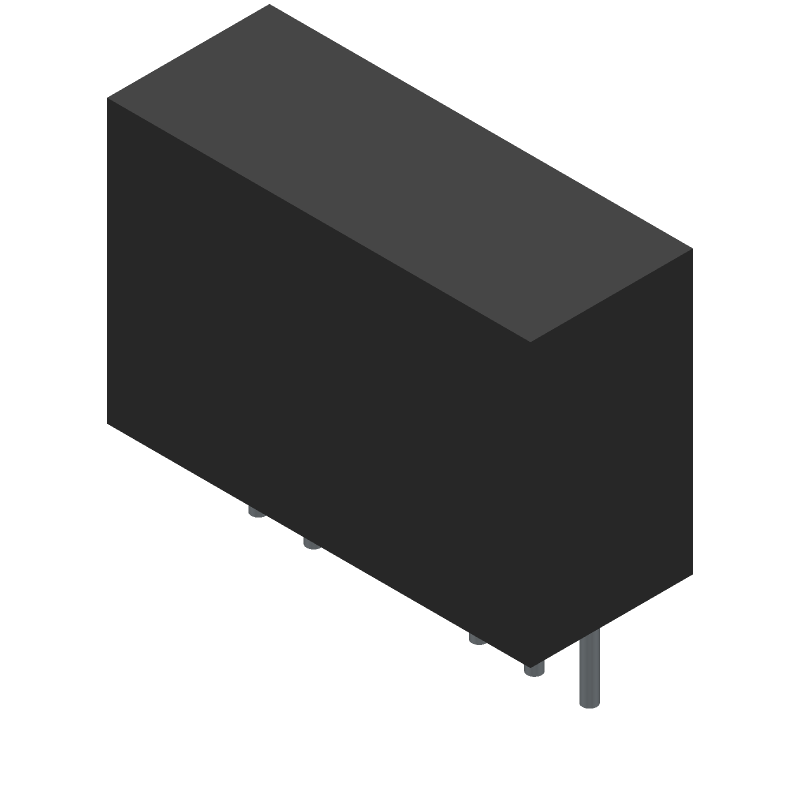 2-Output DC-DC Converter, 1.98W, SIP-7/5, Industrial