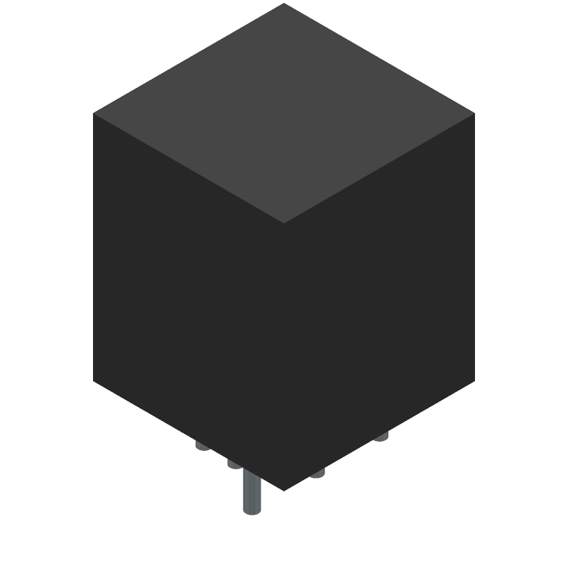 Switch Push Button ON (ON) SPDT Square Button 5A 250VAC 30VDC Momentary Contact Thru-Hole PC Pins