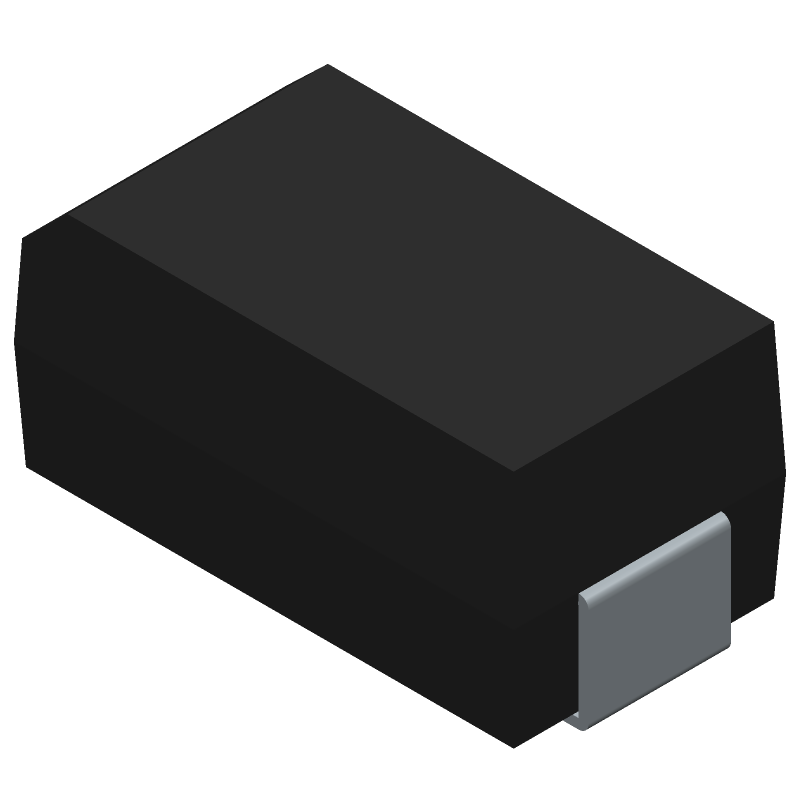 1A 600V SMA Fast Recovery Rectifier, 250ns RR