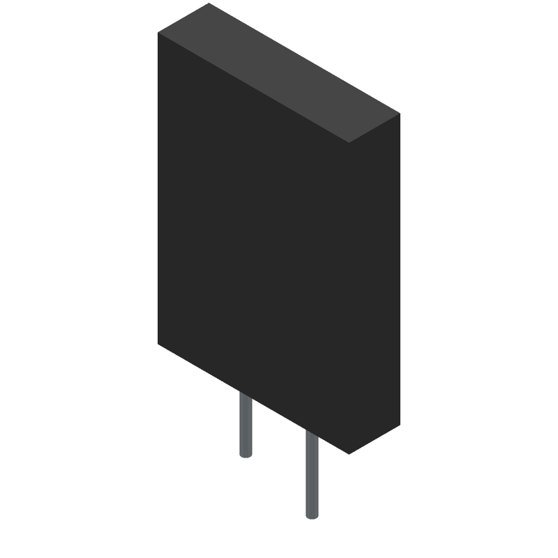 PTC Resettable Fuse, Through Hole Mount, RADIAL LEADED