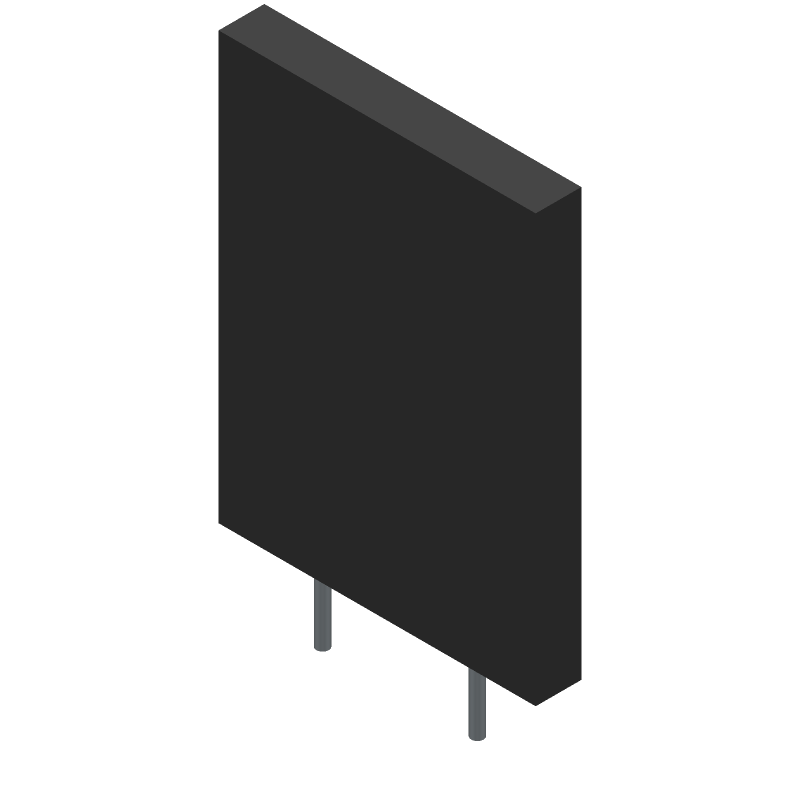 Radial Leaded PTC Resettable Fuse, 2-Terminal, -40 to 85°C
