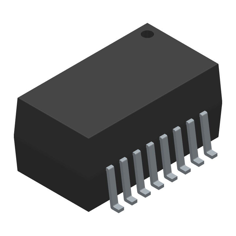 Datacom Transformer, 10/100 BASE-T; AUTOMDIX Application(s), 1:1; 1:1, ROHS COMPLIANT
