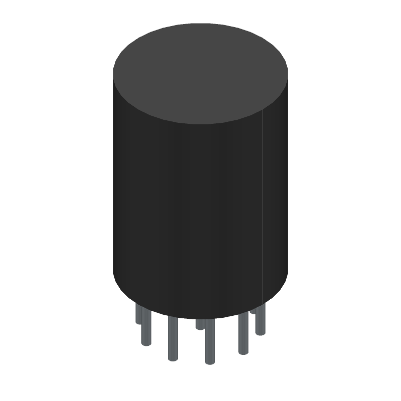 Switch Rotary SP8T 8 Flatted Shaft PC Pins 0.2A 115VAC 30VDC